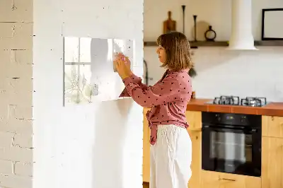 Beschreibbare Magnettafel Motiv Pastell-Abstraktion