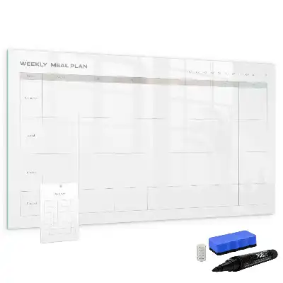 Beschreibbare Magnettafel in minimalistischem Design für Menüs