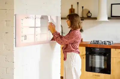 Schreib-Magnettafel bezaubernder Wochenplaner