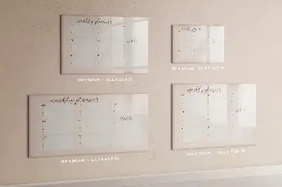 Schreib-Magnettafel bezaubernder Wochenplaner