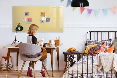 Schreib-Magnettafel in Creme