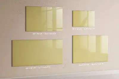 Schreib-Magnettafel in Creme
