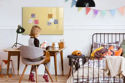 Schreib-Magnettafel in Creme