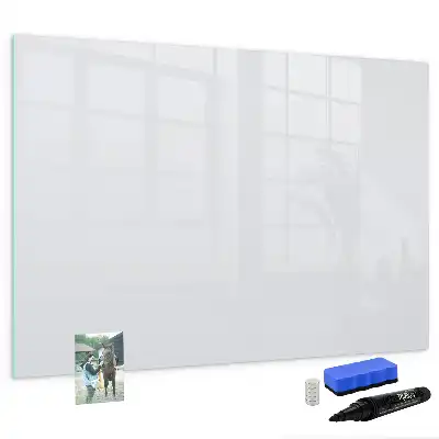 Beschreibbare Magnettafel in Off-White