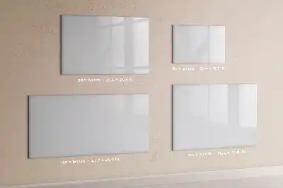 Beschreibbare Magnettafel in Off-White