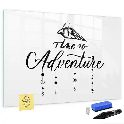 Magnetische Schreibtafel Motiv Abenteuer