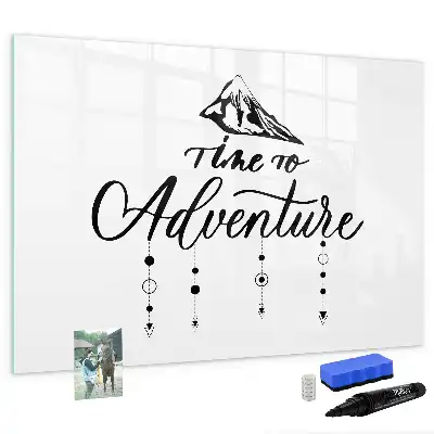Magnetische Schreibtafel Motiv Abenteuer