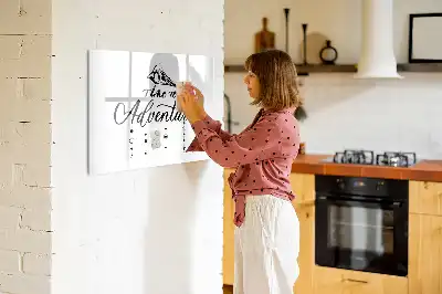 Magnetische Schreibtafel Motiv Abenteuer