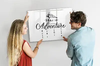 Magnetische Schreibtafel Motiv Abenteuer