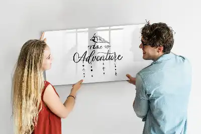 Magnetische Schreibtafel Motiv Abenteuer