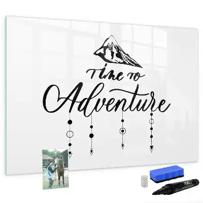 Magnetische Schreibtafel Motiv Abenteuer