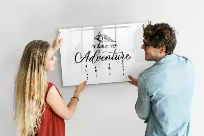 Magnetische Schreibtafel Motiv Abenteuer