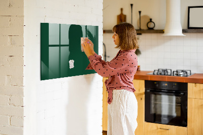 Magnettafel Farbe flaschengrün