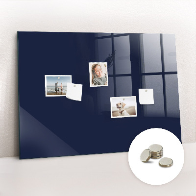 Magnettafel Dunkle marineblaue Farbe