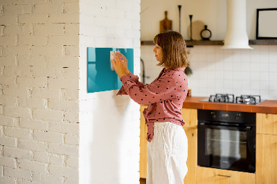 Magnettafel Meeresfarbe