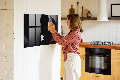 Magnettafel Schwarze Farbe