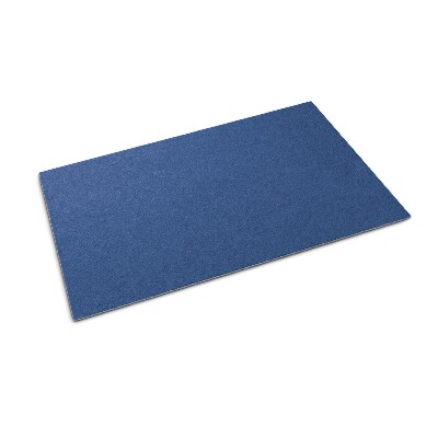 Fußmatte bedrucken Staubig blau