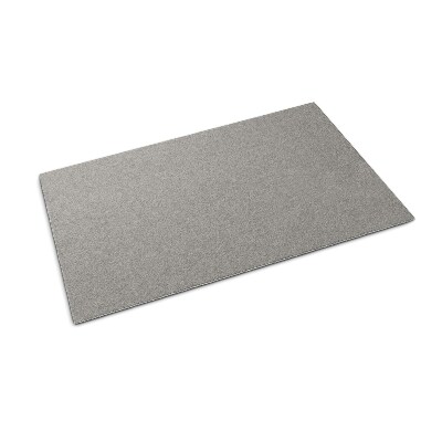 Fußmatte bedrucken Silber grau