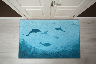 Fußmatte haustür Delfine