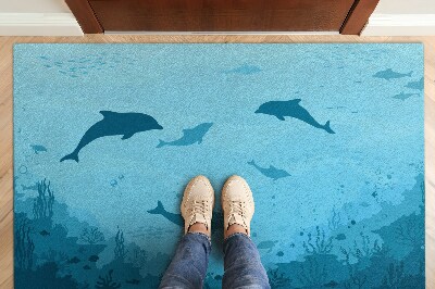 Fußmatte haustür Delfine