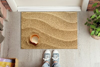 Fußmatte haustür Sandstrand