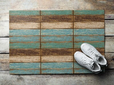 Fußmatte haustür Holzmuster