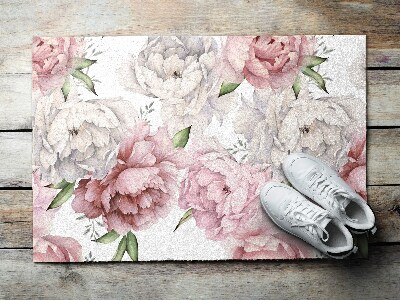 Schuhmatte Blumen