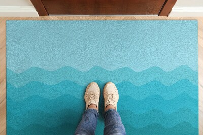 Fußmatte Geometrische Wellen
