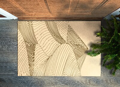 Fußmatte Geometrische Wüste