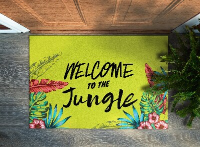 Fußmatte Welcome to the jungle