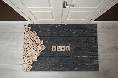 Fußmatte Home Buchstaben