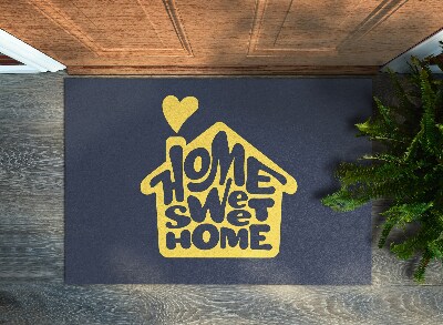 Türmatte Home sweet home Haus und Herz