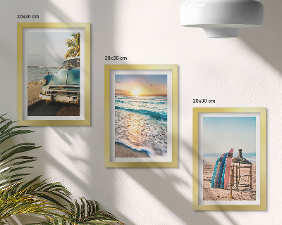 Fotowand Miami-Urlaub: Sonnenuntergang über dem Meer