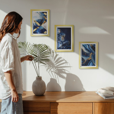 Fotowand Abstrakte, elegante Muster mit Akzenten