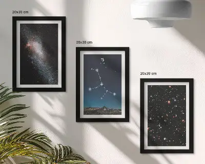 Fotowand Blick auf die Galaxie im Sternbild Jungfrau