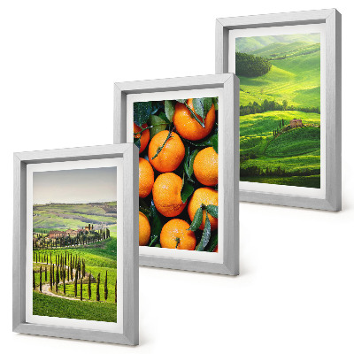 Bilderwand Italienische Landschaft mit Orangen und Natur