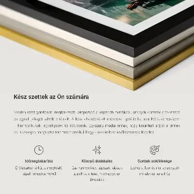 Fotowand mit Küstenlandschaften aus Strand, Stadt und Klippen