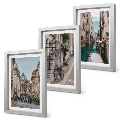 Fototapete venezianische Stadtgassen mit Architektur und Wasser