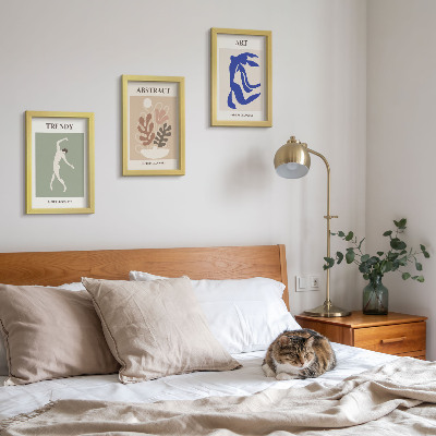 Bilderwand Stilvolle Figuren- und Pflanzenposter von Henri Matisse