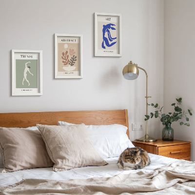 Bilderwand Stilvolle Figuren- und Pflanzenposter von Henri Matisse