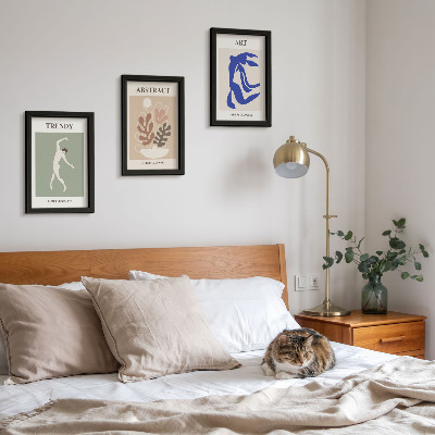 Bilderwand Stilvolle Figuren- und Pflanzenposter von Henri Matisse