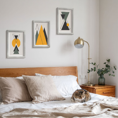 Bilderwand Abstrakte geometrische Formen