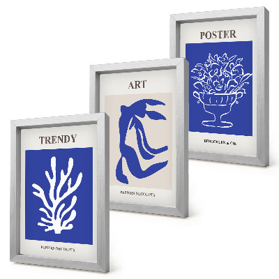 Bilderwand Plakate abstrakter Kunst von Henri Matisse