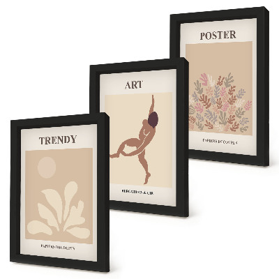 Bilderwand Abstrakte Formen und Figuren von Henri Matisse