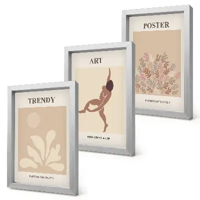 Bilderwand mit abstrakten Formen und Figuren von Henri Matisse