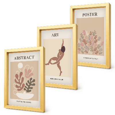 Bilderwand Stilvolle abstrakte Kompositionen von Henri Matisse
