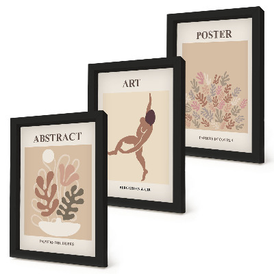 Bilderwand Stilvolle abstrakte Kompositionen von Henri Matisse