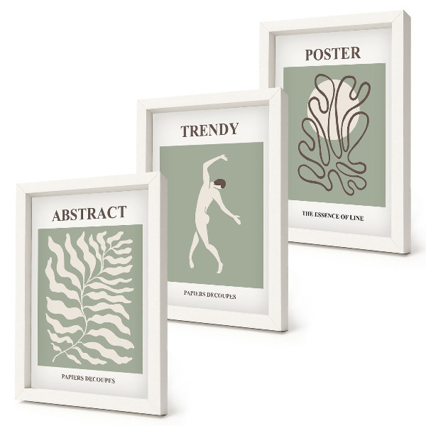 Fotowand Pflanzenmuster in Grüntönen von Henri Matisse