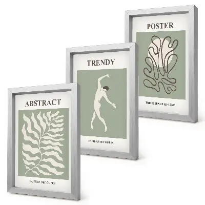 Fotowand mit Pflanzenmuster in Grüntönen von Henri Matisse