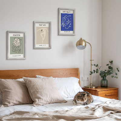 Bilderset mit rahmen Pastellillustrationen von Henri Matisse